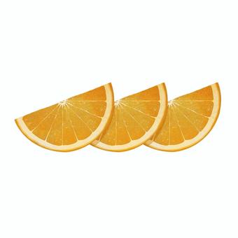 Fresh orange wedges, , JPG and PNG