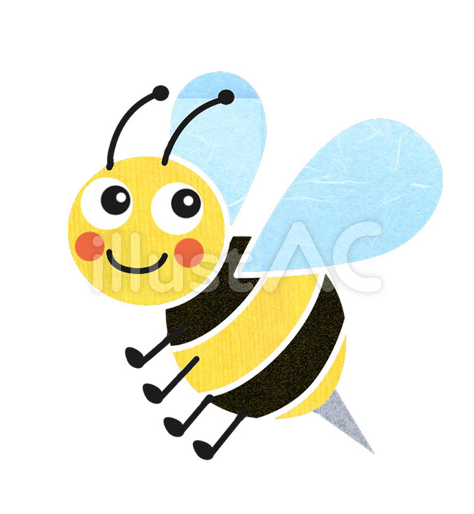 みつばちイラスト No 無料イラストなら イラストac