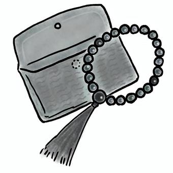 Japamala(黑色), JPG 和 PNG Japamala(黑色), 玫瑰園, 殯儀服務, 葬禮, JPG 和 PNG