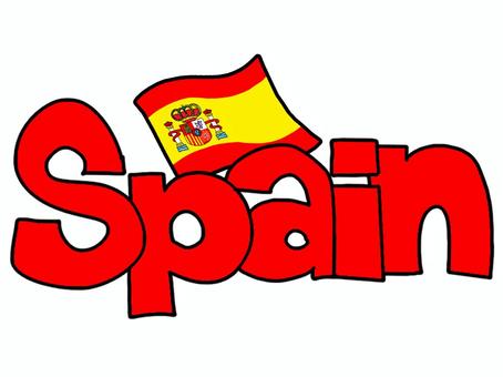 Illustration, spain, flag, character picture, 