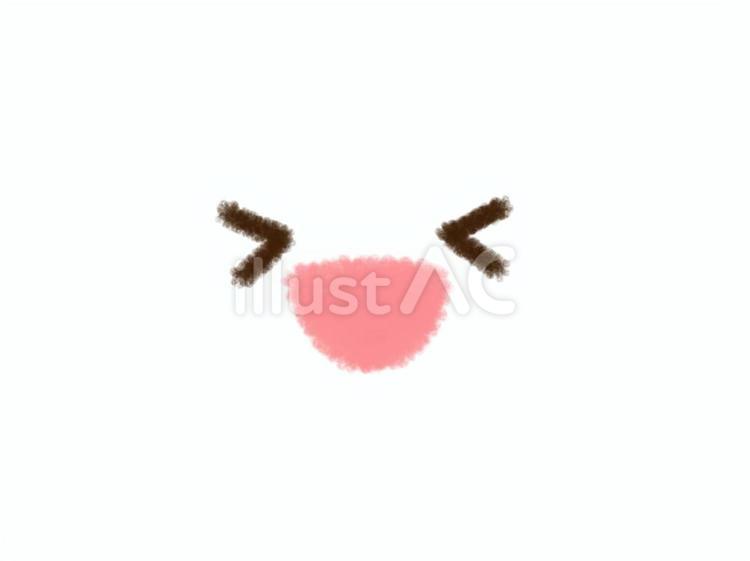 顔だけアイコン　喜ぶ 顔,喜ぶ,アイコンのイラスト素材