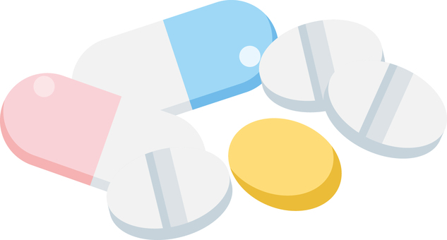 薬 薬 薬,カプセル,錠剤,飲み薬,サプリメント,ジェネリック,ドラッグ,病気,既往症,アレルギーのイラスト素材