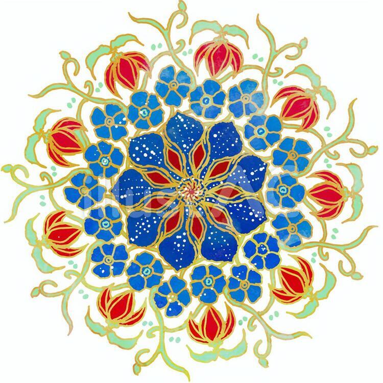 トルコの装飾芸術　鎖模様　パターン集 トルコの装飾芸術 鎖模様 パターン集
