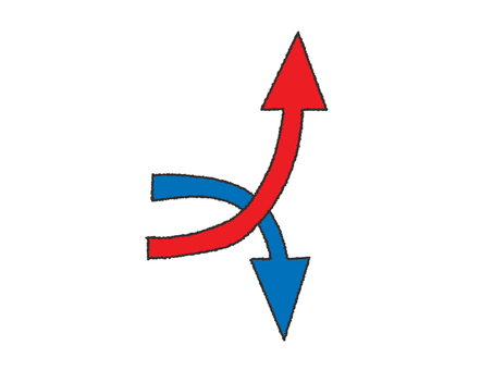 Arrow, arrow, intersection, image, JPG and PNG