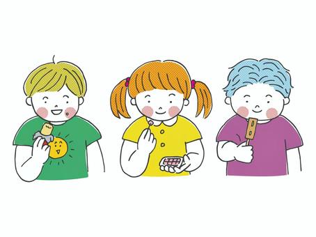 Illustration, cheap sweets, confectionery, snack, 