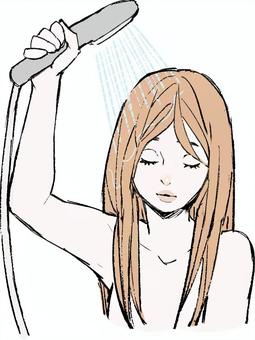 ヘアケア_シャワー