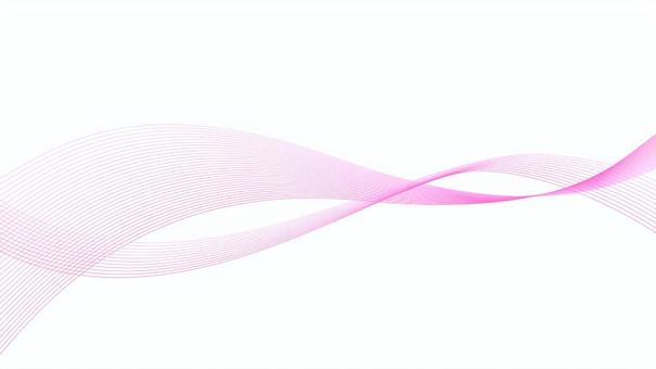 ラインウェーブ/ピンク ライン,ウェーブ,線,リボン,流線,背景,壁紙,曲線,カーブ,波線のイラスト素材