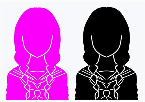 辮子女孩, JPG 和 PNG 辮子女孩, 人物, 暗影圖片, 圖標, JPG 和 PNG