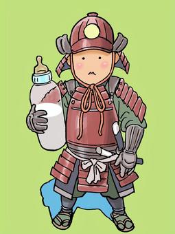 Uijin, armor, a bocah, botol nyusoni, JPG