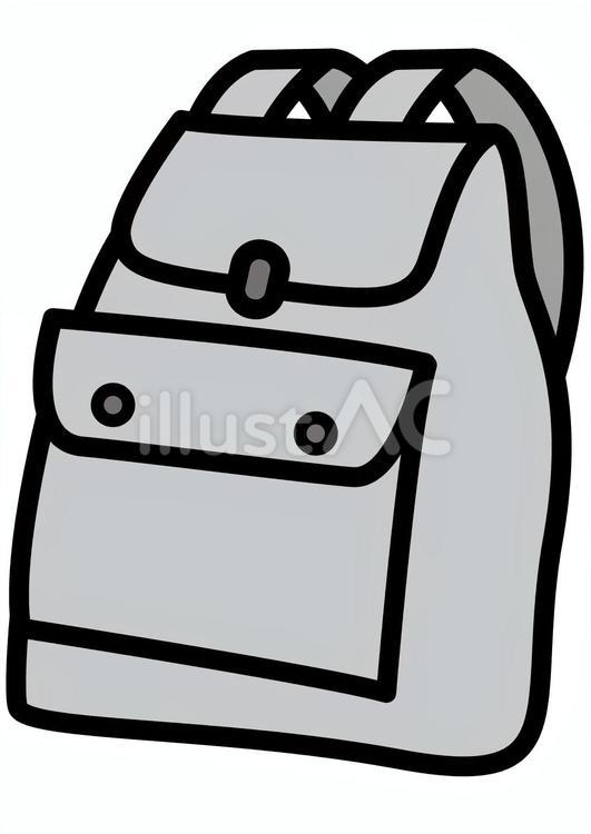 避難用持ち出し袋3-2c 避難用,持ち出し袋,避難袋のイラスト素材