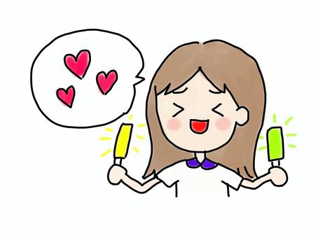 推し活をする女性 推し活をする女性 推し活,女性,ペンライトのイラスト素材