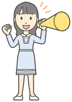  ワンピースお嬢様-458-全身