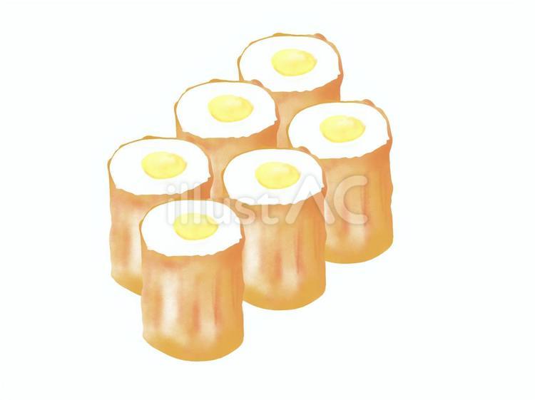 チーズちくわ ちくわ,チーズ,おつまみのイラスト素材