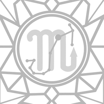 シームレスなモザイク　蠍座の線画　ｐ さそり座,蠍座,星座,星,占い,運勢,ホロスコープ,占星術,12星座,宇宙のイラスト素材