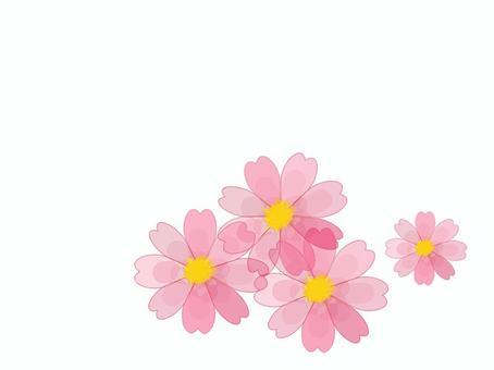 お洒落な花のデザイン