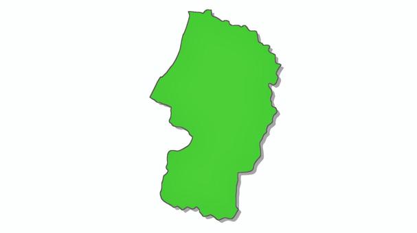 Map 2: Yamagata Prefecture, map, yamagata, prefectures, JPG