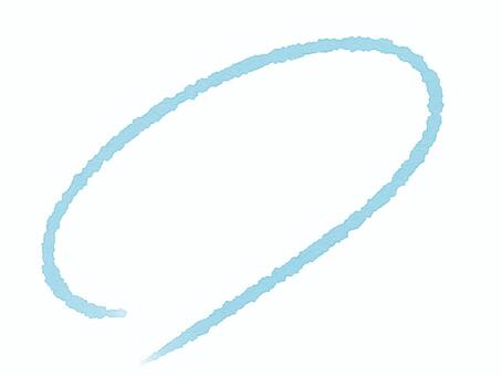 クレヨンで描かれた手書き風の丸印 手描き,丸印,円,添削,採点,合格,ok,楕円,オーバル,飾りのイラスト素材