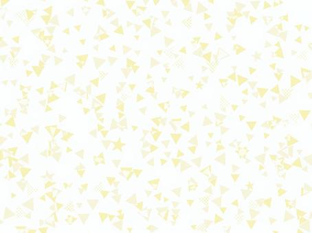 三角ポップの黄色背景 三角,ポップ,黄色,イエロー,背景素材,ベクター,にぎやか,壁紙,かわいい,明るいのイラスト素材