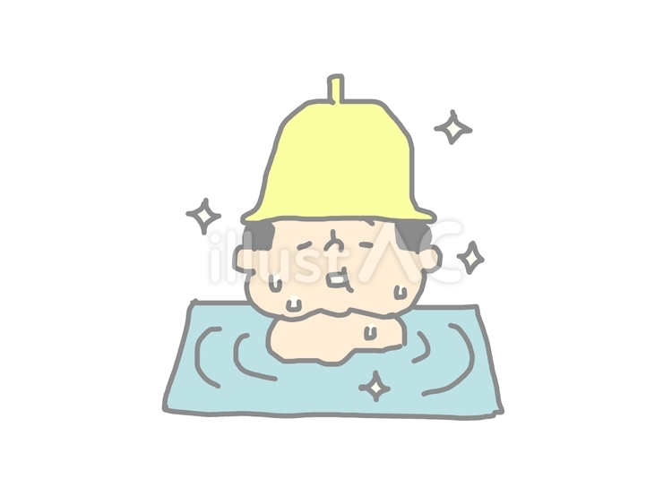 ととのうおじさん おじさん,お父さん,ハゲオヤジのイラスト素材
