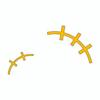 笑い　マーク　エフェクト 笑い,楽しい,わいわい,嬉しい,ガヤガヤ,黄色,エフェクト,マーク,ポップ,ベクターのイラスト素材