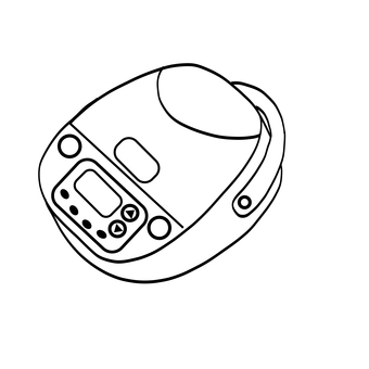 炊飯器 炊飯器,炊飯ジャー,炊飯,キッチン,料理,台所,家電,家事,生活,電化製品のイラスト素材