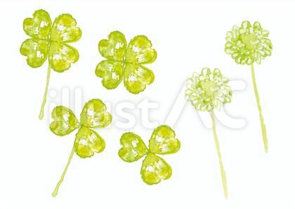 《水彩風》四つ葉
