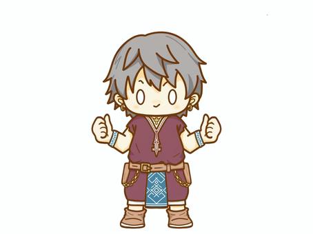 RPG 武闘家 ゲーム,rpg,登場人物,格闘家,武闘家,ロールプレイング,可愛い,イラストのイラスト素材
