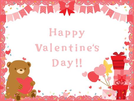 Valentine cute animal background illustration, valentine, background, hand drawn, JPG, PNG and AI