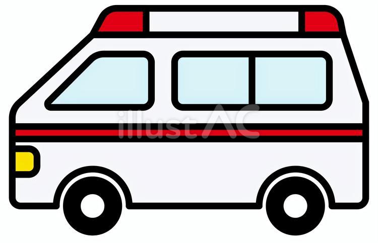 救急車の緊急車両アイコン 救急車,アイコン,緊急車両のイラスト素材