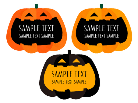 Illustration, halloween, autumn, frame, 