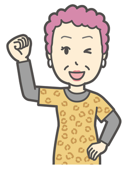  大阪のおばちゃん-176-バスト