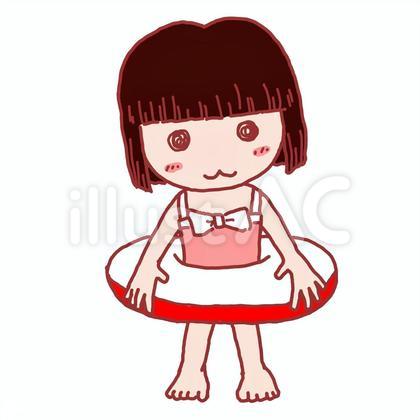 浮き輪 ベタ 女の子