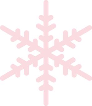 Illustration, crystal of snow, snowflake, snow white, 