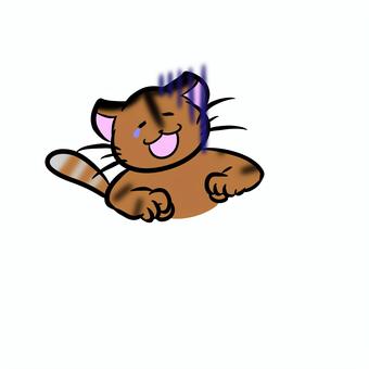 ブルーな気持ちのねこ