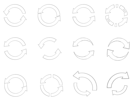 white arrow set, JPG, PNG and AI white arrow set, strzałka, zestaw, ikona, JPG, PNG and AI