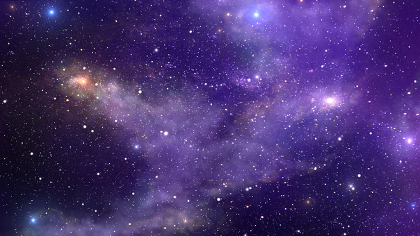 宇宙・星空の背景素材12 宇宙,キラキラ,コスモ,空間,きれい,光,星,暗闇,星雲,夜のイラスト素材