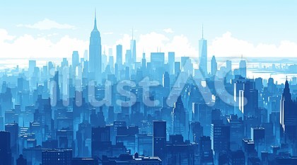 淡い都市1