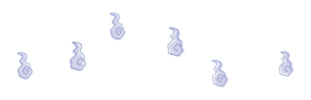 火の玉6つ 鬼火,火の玉,六つ,青,ホラー,怪談,肝だめし,妖怪,飾り,シンプルのイラスト素材