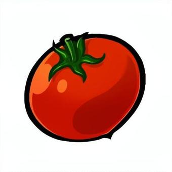 トマト 食べ物,食材,野菜,トマト,夏のイラスト素材