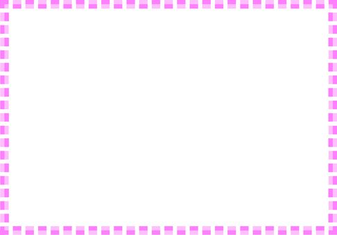 Simple square frame (pink), pink, pink type, spring, JPG and PNG