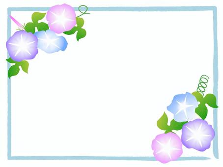 あさがお あさがお,花,植物,アイコン,つぼみ,夏,夏休み,ハガキ,朝顔,連絡のイラスト素材