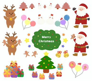 Illustration, reindeer, santa, santa claus, 