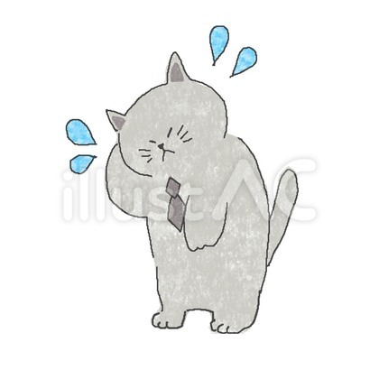 謝るねこちゃん♪
