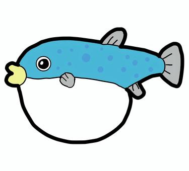 ふぐ ふぐ,フグ,河豚,てっちり,魚,水族館,海,海の生き物,生き物のイラスト素材