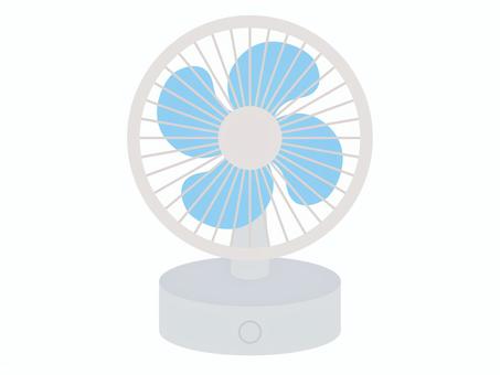 卓上扇風機 卓上扇風機,小型扇風機,卓上ファン,ファン,小型送風機,家電,小型家電,機械,扇風機,送風機のイラスト素材