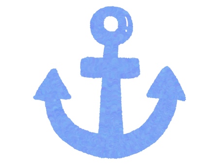 イカリ イカリ,船,舟,海,マリン,夏,線画,線画イラスト,手描き風,シンプルのイラスト素材