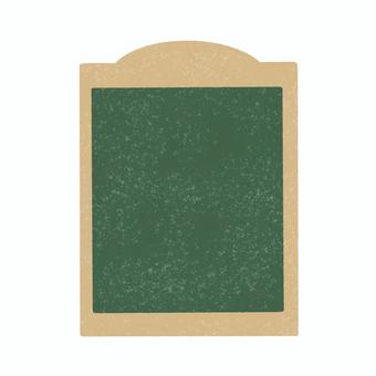 ナチュラル手描き　メニュー黒板　グリーン 黒板,ボード,メニュー,カフェ,フレーム,手描き,ナチュラル,シンプル,看板,グリーンのイラスト素材