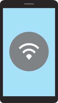 智能手機 WIFI 圖標, JPG, PNG 和 AI 智能手機 WIFI 圖標, 智能手機, 攜帶, 無線上網, JPG, PNG 和 AI