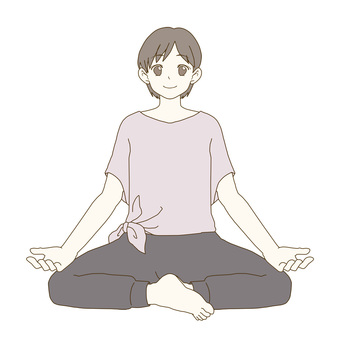 Yoga (Anrakuza) Pose, JPG, PNG and AI Yoga (Anrakuza) Pose, , JPG, PNG and AI