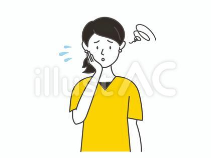 困り顔・不安・心配している女性